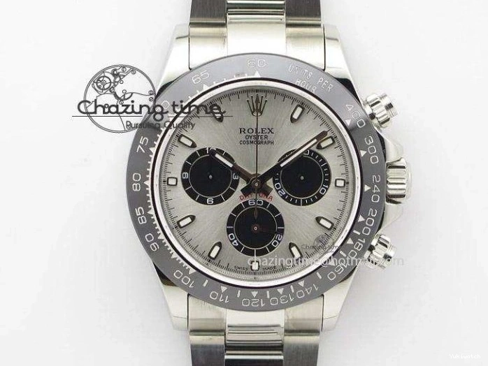 RG BP Best Dial Maker Edition 1:1 Gray Oyster on DateJust SS Roman Bracelet 126201 36 0224